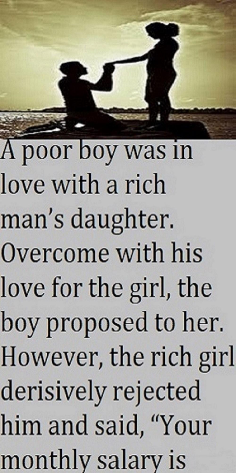 1Poor Boy Rich Girl -