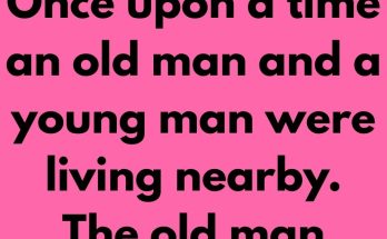 Once upon a time an old man and a young man were living nearby. The old man spread rumors that his young neighbor was a thief. As a result, the young man was arrested by the police and brought to magistrate. Days later the young man was proven innocent.