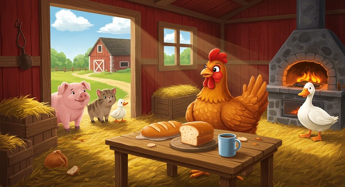 Little Red Hen Story 1 - Little Red Hen - Story