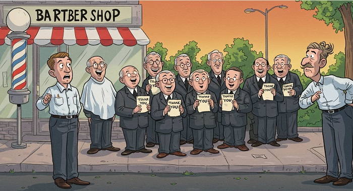 The Barber Shop Joke - The Barber Shop - Joke