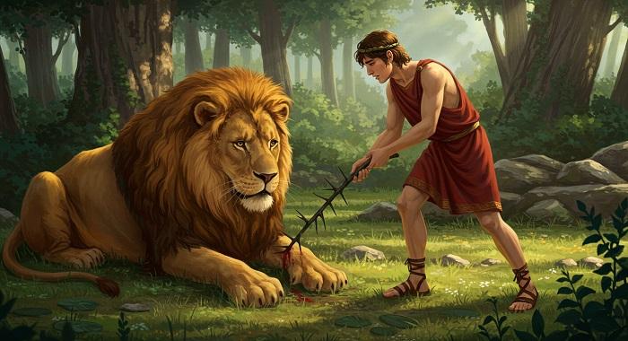 Androcles And The Lion - Story Androcles And The Lion - Androcles And The Lion - Story