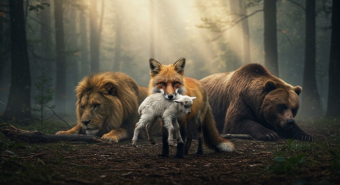 Lion vs Bear Fight Ends in Fox’s Clever Victory | Epic Animal Battle in the Wild Lion vs Bear Fight Ends in Foxs Clever Victory Epic Animal Battle in the Wild - Lion vs Bear Fight Ends in Fox’s Clever Victory | Epic Animal Battle in the Wild