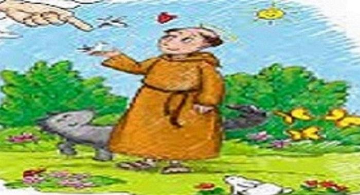 God and St Francis Discuss Lawns - Funny Joke ‣ God and St Francis Discuss Lawns